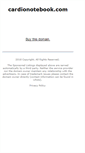 Mobile Screenshot of cardionotebook.com
